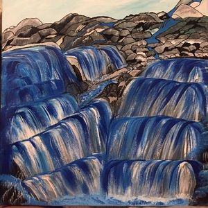 Faith flows painting